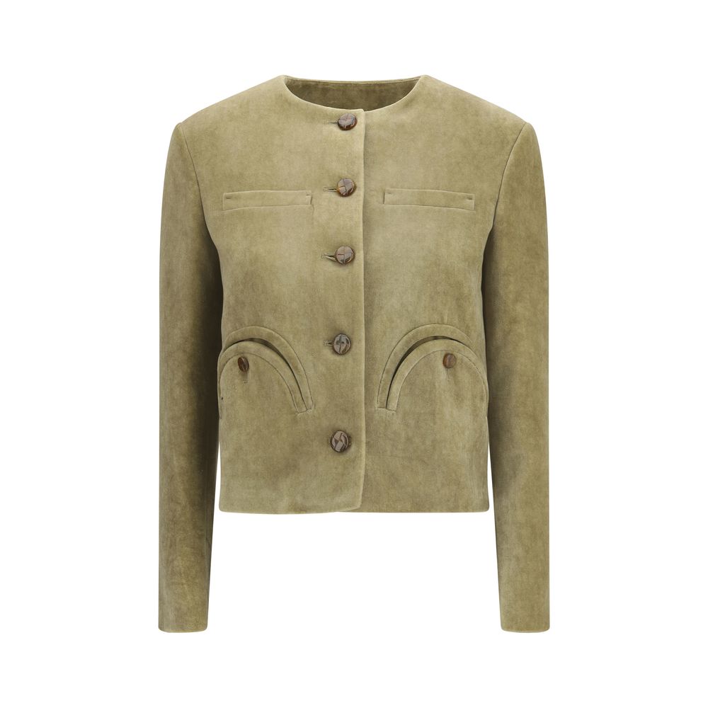 Blazé Milano Green Cotton Coat