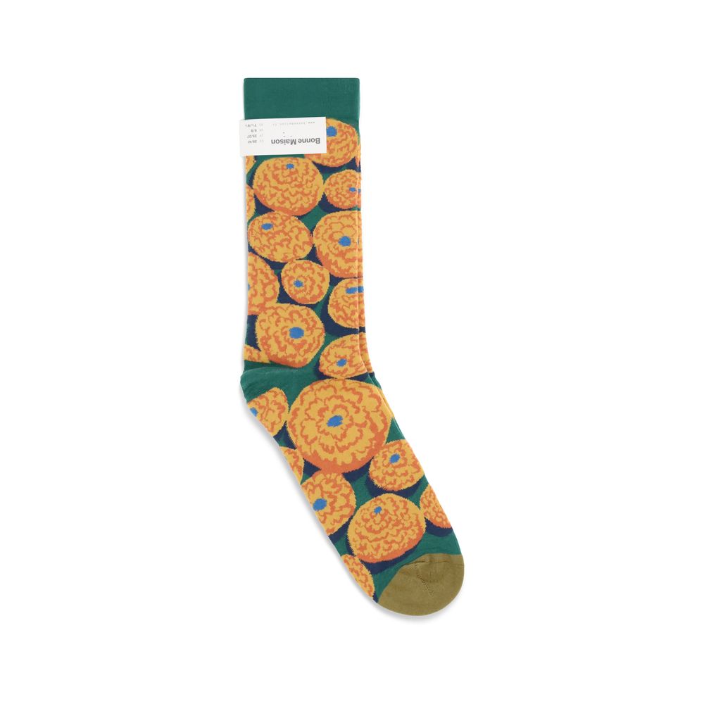 Bonne Maison Multicolor Cotton Socks
