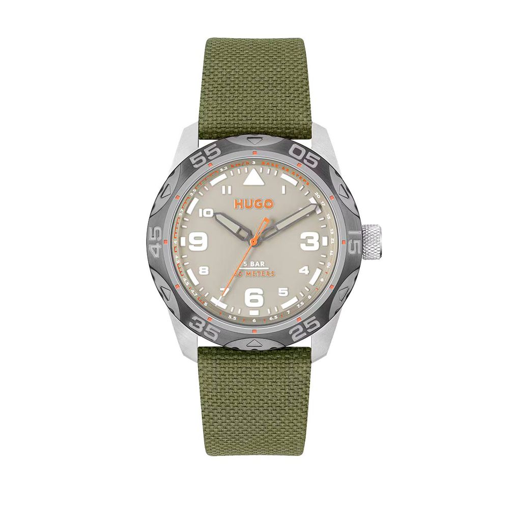 Hugo Boss Bicolor Fabric Sport Watch