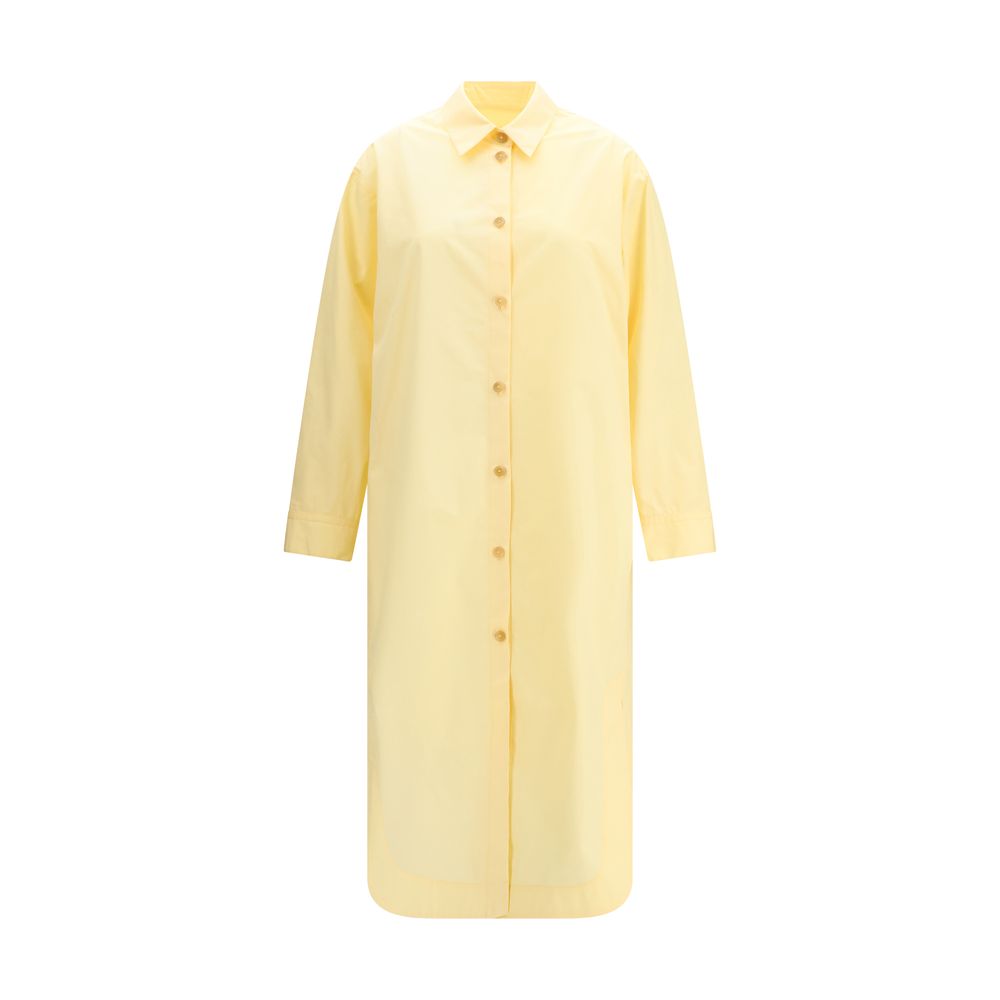 Khaite Bicolor Cotton Casual Dress