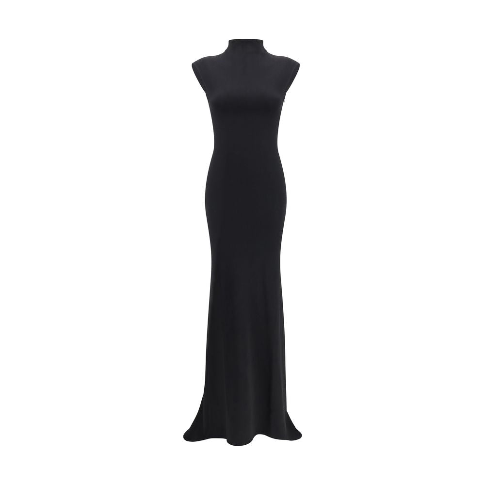 Jacquemus Black Viscose Cocktail Dress