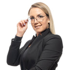 Emilio Pucci Black Metal Glasses (Frames)