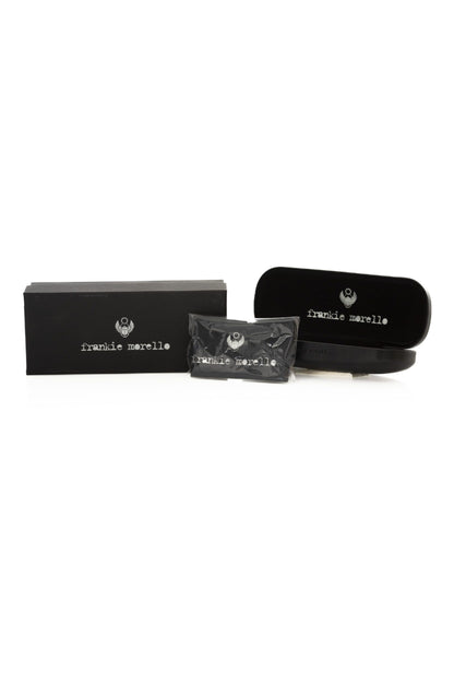 Frankie Morello Silver Metallic Men's Sunglasses