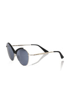 Frankie Morello Black Metallic Fiber Women's Sunglasses