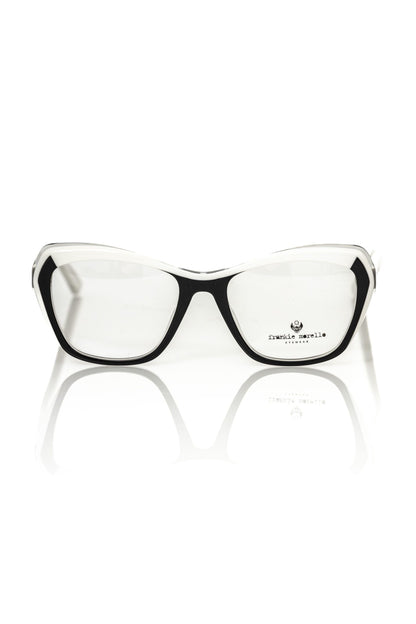 Frankie Morello Black Acetate Women's Eyeglass Frame