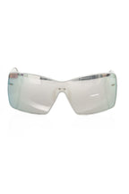 Frankie Morello Silver Metallic Women's Sunglasses Shield