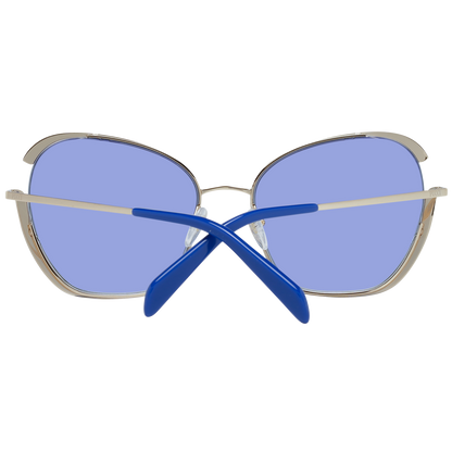 Emilio Pucci Gold Women Sunglass