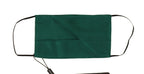 Dolce & Gabbana Green Silk Pleated Elastic Ear Strap Face Mask