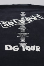 Dolce & Gabbana Black D&G Fashion Round Neck Cotton T-shirt