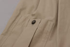 Dolce & Gabbana Beige Cotton Women Cargo Pants