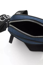 Cerruti 1881 Blue Leather Women Crossbody Bag