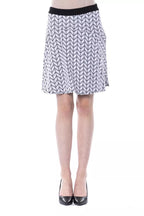 BYBLOS Black Marabou Women Skirt