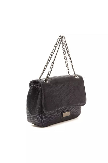 Pompei Donatella Blue Leather Women Crossbody