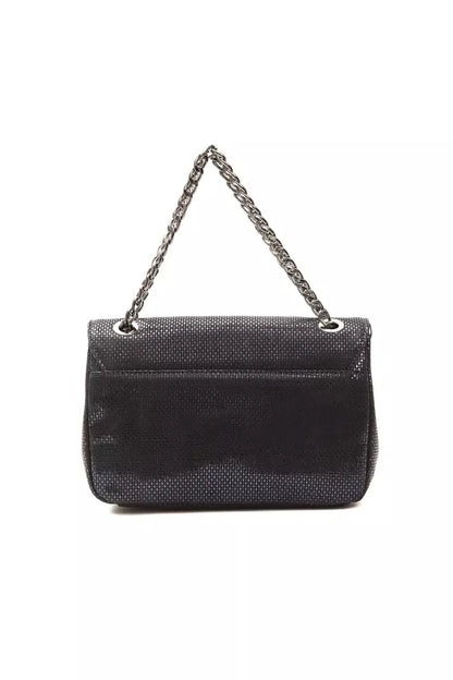 Pompei Donatella Blue Leather Women Crossbody