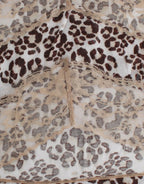 Cavalli Brown longsleeved lace top