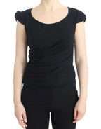 Cavalli Black Cotton Top