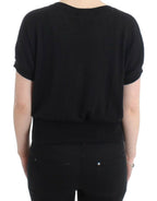 Cavalli Black short sleeved jumper