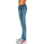 Diesel Blue Cotton Jeans Denim