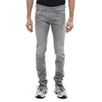 Diesel Gray Cotton Jeans Denim