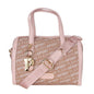 Plein Sport Pink Polyamide Women Crossbody Bag