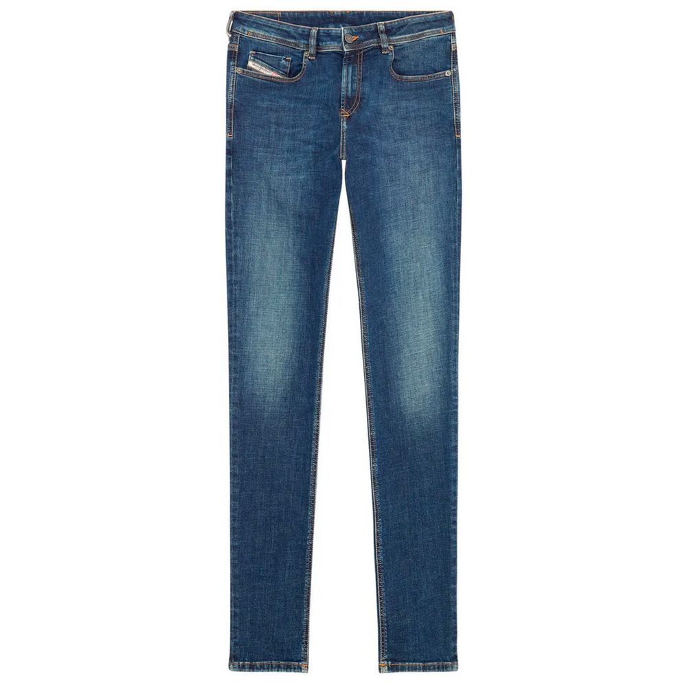 Diesel Blue Cotton Jeans Denim
