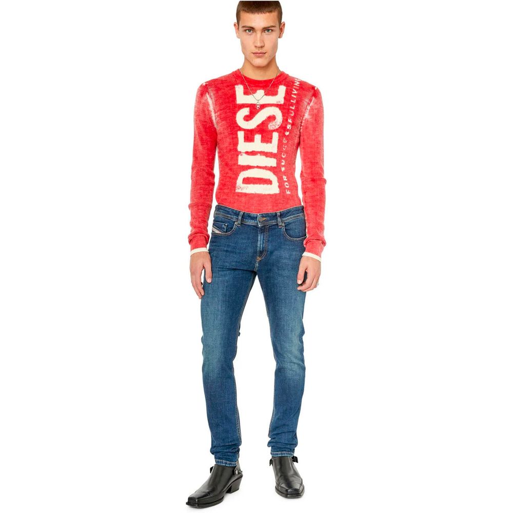 Diesel Blue Cotton Jeans Denim