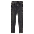 Diesel Black Cotton Men Jean