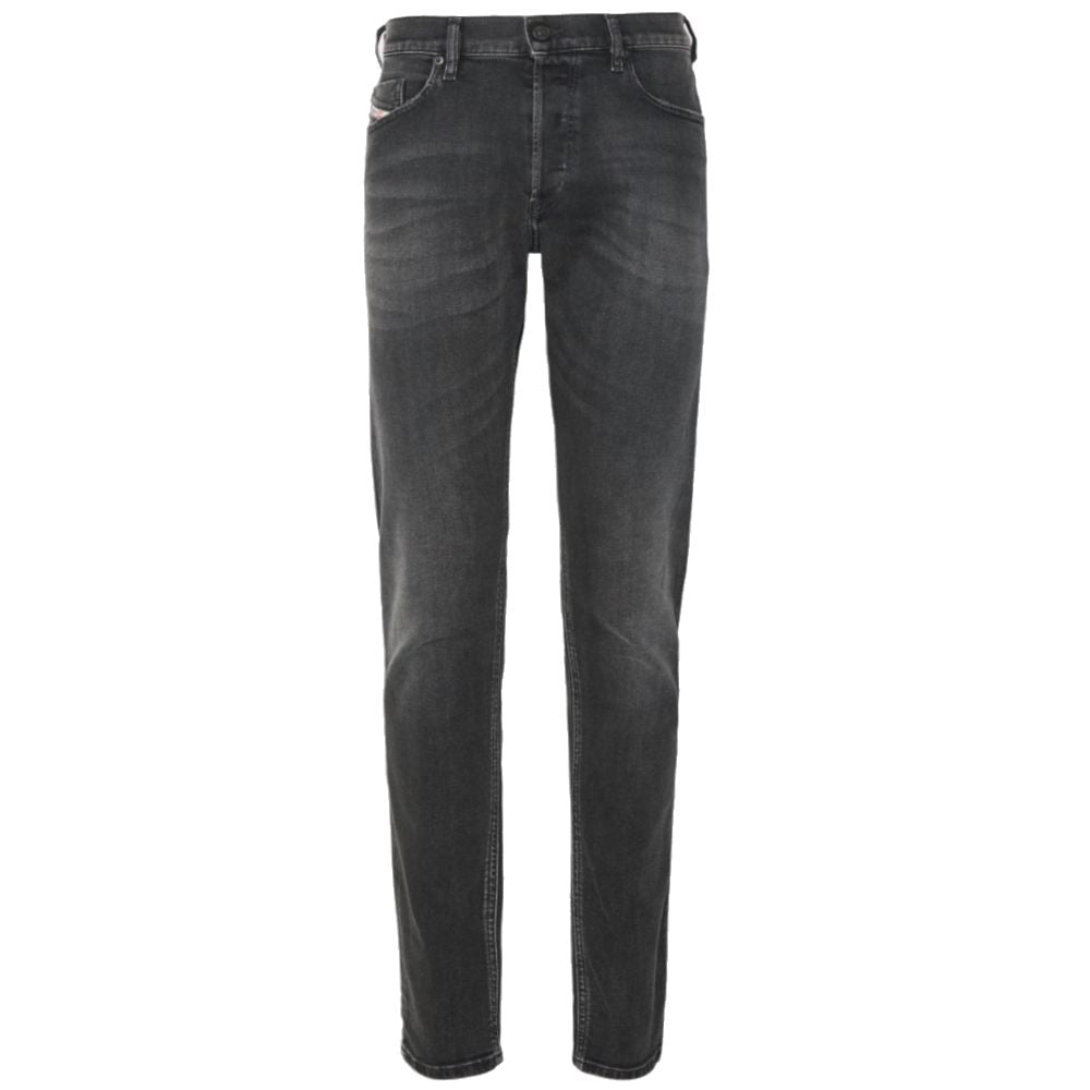 Diesel Black Cotton Men Jeans