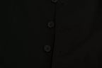 Dolce & Gabbana Black Solid STAFF Slim Fit Waistcoat Vest