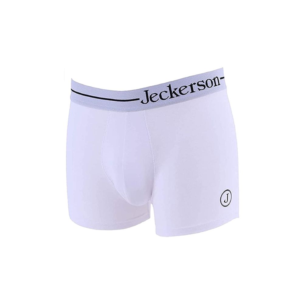 Jeckerson White Cotton Boxer