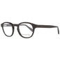 Ermenegildo Zegna Brown Men Glasses Frame