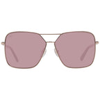 Web Rose Gold Women Sunglass