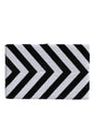 Dolce & Gabbana Black White Gold Frame Clutch Evening Party Purse Bag