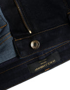 Dolce & Gabbana Black Cotton Blend Skinny Denim Jeans