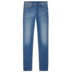 Diesel Blue Cotton Jeans Denim