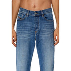 Diesel Blue Cotton Jeans Denim
