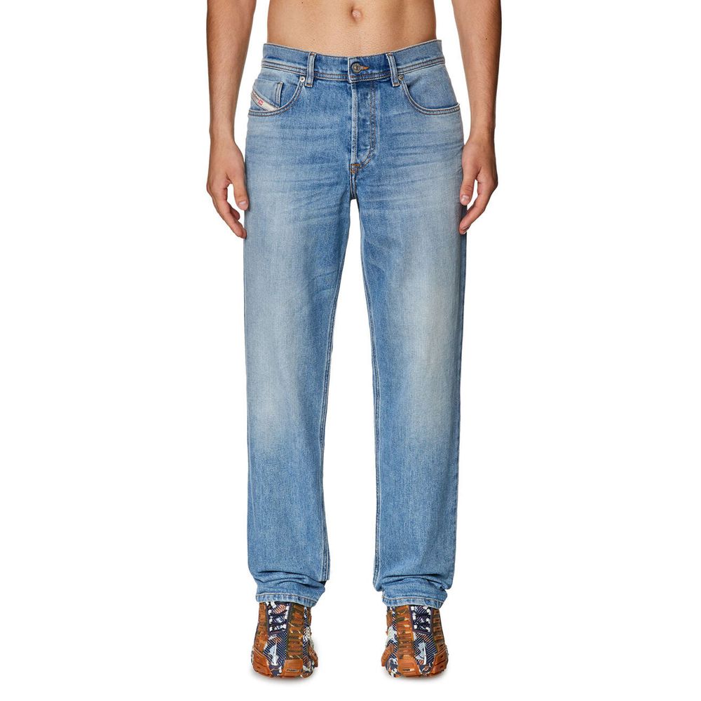 Diesel Blue Cotton Jeans Denim