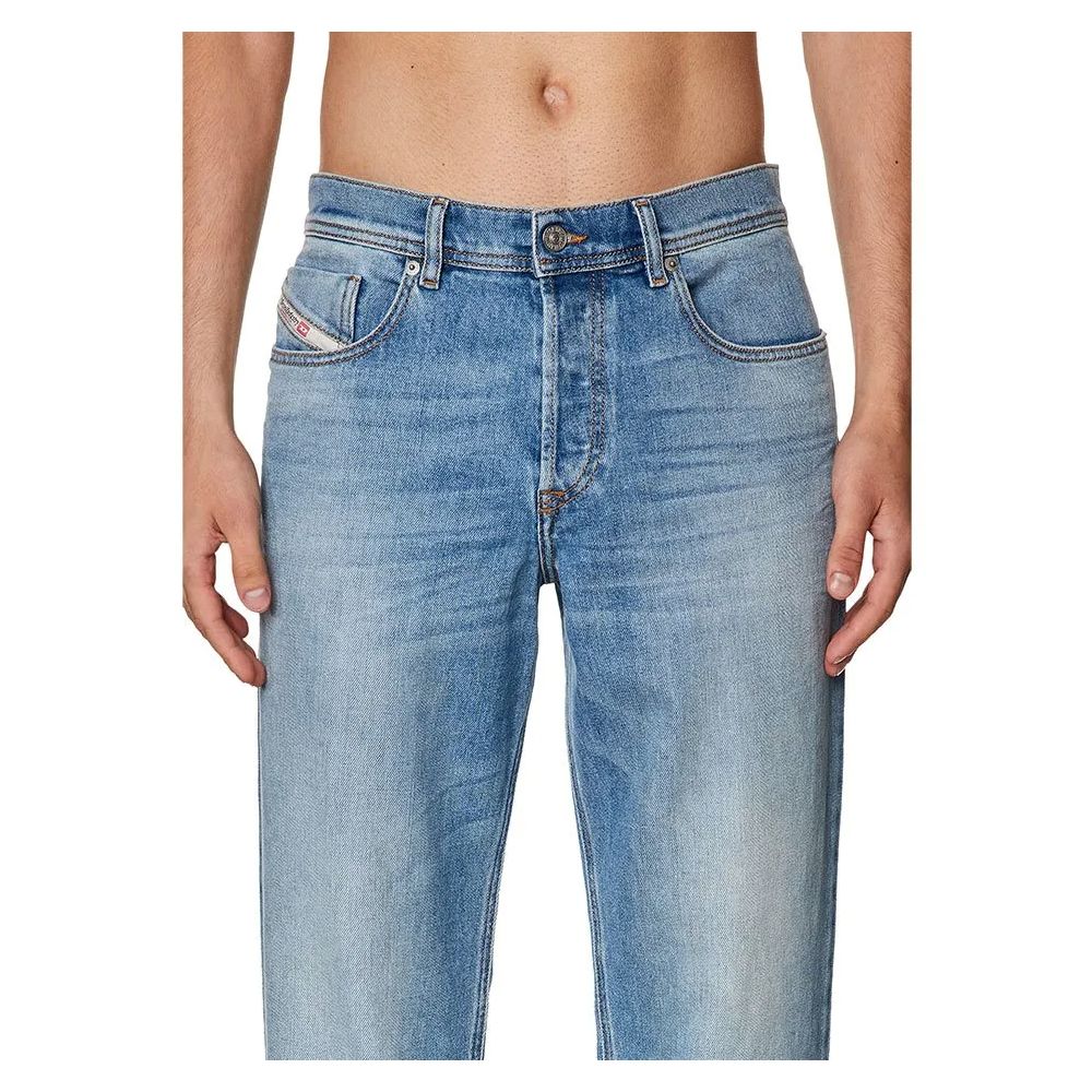 Diesel Blue Cotton Jeans Denim