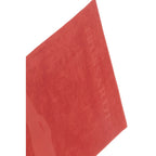 Trussardi Beachwear Red Cotton Beach Towel