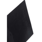 Trussardi Beachwear Black Cotton Beach Towel