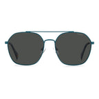 Polaroid Blue Stainless Steel Sunglasses