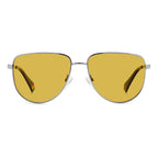 Polaroid Gray Metal Sunglasses