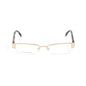 Alexander McQueen Gold Metal Frames