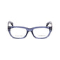 Alexander McQueen Blue Acetate Frames