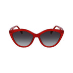 Longchamp Red Acetate Sunglasses