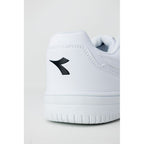 Diadora White Artificial Leather Low Top Sneakers