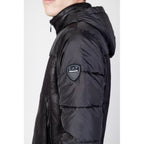 EA7 Emporio Armani Black Polyester Shell Jacket