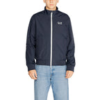 EA7 Emporio Armani Blue Polyamide Jackets And Coat