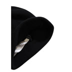 Armani Exchange Black Polyester Caps Baseball Hat