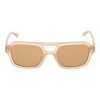 Guess Beige Unisex Sunglass